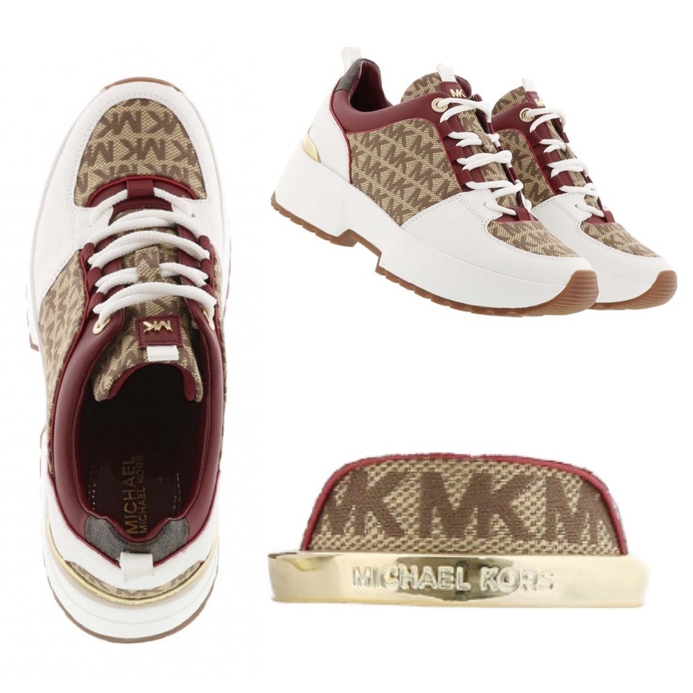 Michael Michael Kors Cosmo Trainer Sneakers NWB - Picture 1 of 10